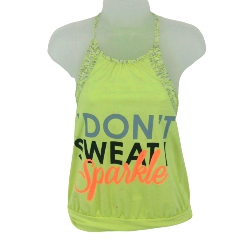 Everlast Workout‎ Tank Top I Don't Sweat I Sparkle